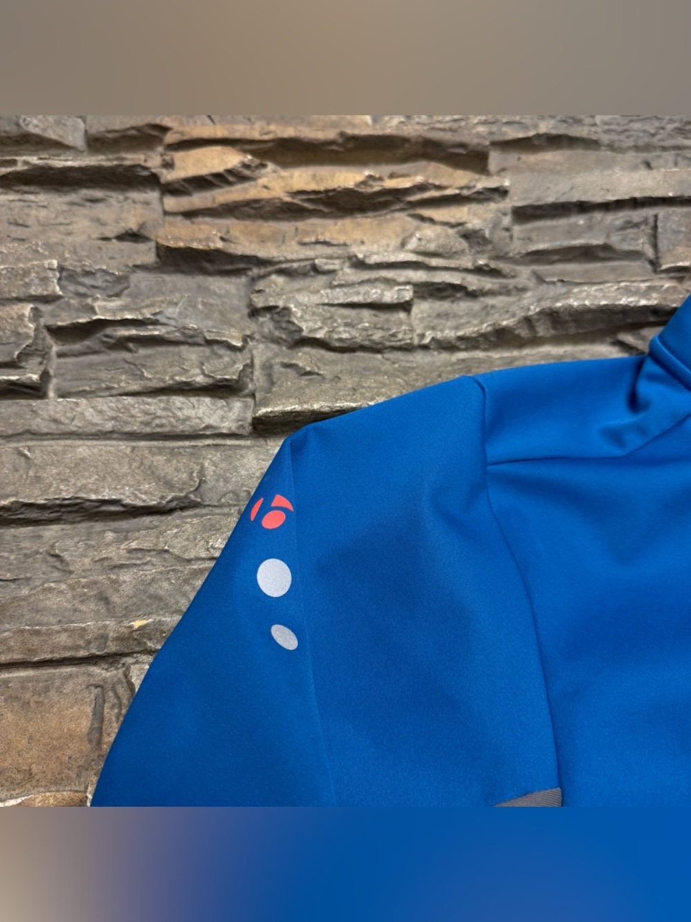 Bontrager RXL 180 Softshell Jacket Mens Large Blue Gray Cycling Racing Biking - Picture 5 of 13